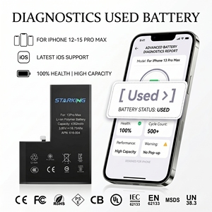 <span class=keywords><strong>Batteria</strong></span> Diagnostica Premium per <span class=keywords><strong>iPhone</strong></span> 12 13 14 15 Pro Max Senza Avvisi 0 Cicli Prestazioni Stabili Fornitura OEM ODM Diretta dalla Fabbrica - Product Image 1