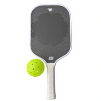 Palas de Pickleball Genesis TF1 de Fibra de Carbono Toray T700 con Núcleo Interno de Espuma de Alta Densidad de 16 mm de Grosor, Venta al Por Mayor OEM/ODM