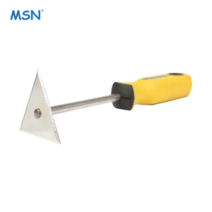 Msn chuyên nghiệp chất lượng cao 6*6 cao su xử lý thép carbon thép không gỉ hàng đầu tam giác <span class=keywords><strong>scraper</strong></span> - Product Image 1