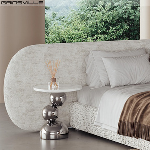 Gainsville đồ nội thất phòng ngủ sang trọng thiết kế nội thất giường hiện đại tối giản biệt thự vải nữ hoàng Vua giường giường sang trọng - Product Image 4