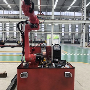 Lityum Pil Güçlü Mobil Kaynak Robotu, PLC Kontrollü Yüksek Hassasiyetli Otomatik 6 Eksenli Kaynak Ekipmanı - Product Image 5