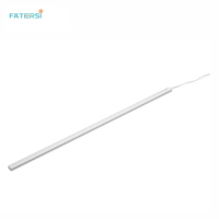 Éclairage LED encastré pour armoire, profilé en aluminium LED pour éclairage de cuisine et de placard, basse tension DC12V