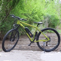 Sepeda Gunung Listrik Murah Bersertifikasi KC 21 Speed Motor Hub Belakang 250W Baterai Lithium 36V 10.4AH
