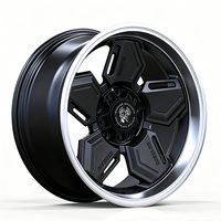 Rines de Aleación Personalizados de 6 Birlos, 17 y 18 Pulgadas, 6x139.7, Estilo Beadlock 4x4, VIA/JWL/DOT/IATF 6949 para Toyota Tacoma, Ruedas para Toyota Hilux