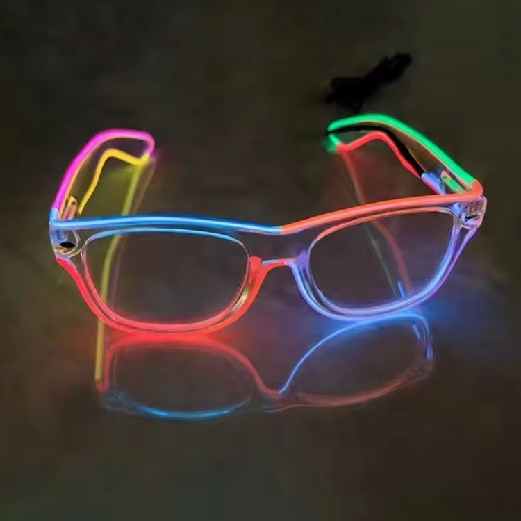 LED Luminous Glasses Concerts & Bar Lighting Cosplay Holiday Party Supplies Glowing Light Glasses