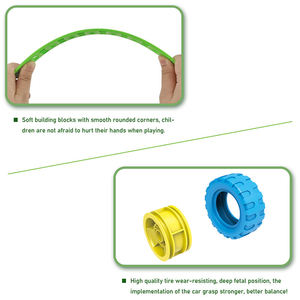 Juego de 118 Piezas de Bloques de Construcción de Ensamblaje con Tornillos 6 en 1, Juguete STEM para Desarrollar Habilidades Motoras Finas, Regalo Creativo para Niños - Product Image 6