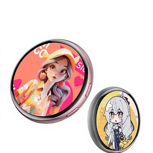 Badge d'affichage dynamique intelligent 2.0-2.9 pouces AMOLED tactile rotatif en plastique, portable, pour cosplay anime - Product Image 4