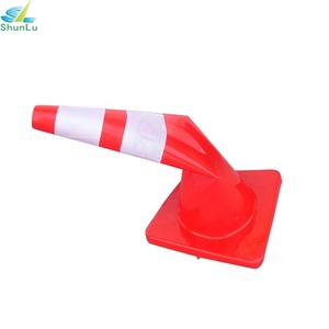 Cône de signalisation routière mini en PVC de 28 pouces, 700 cônes de signalisation routière, produit d'alerte routière - Product Image 4