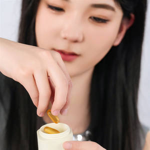 Portable Magnetic Cosmetic Storage Box, <strong>Capsule</strong> Storage Box, Space Utilization, Magnetic Stacking for Travel Face Cream 3-pack - Product Image 2