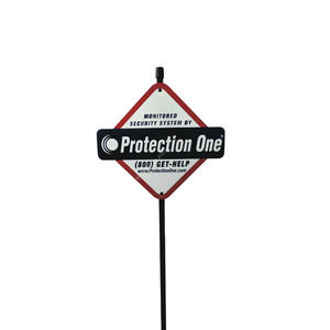 Logo şekli ile fabrika doğrudan özelleştirilmiş ADT yansıtıcı güvenlik güvenlik işaretleri trafik işaretleri Yard işareti - Product Image 6