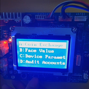LCD Bo mạch chủ đồng xu Pusher Top cho ICT hóa đơn chấp nhận tự phục vụ mã thông báo máy bán hàng tự động với đồng xu trao đổi thay đổi tiền tính năng - Product Image 4