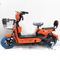Mopeds électriques fabriqués en Chine avec cadre en acier au carbone et moteur sans balais pour adultes