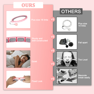 Top Người Bán Có Thể Tháo Rời Xách Tay Thể Thao Vòng Tròn Thông Minh Hoop Tập Thể Dục Tập Thể Dục Vòng Tròn Cho Trọng Lượng Giảm Cân - Product Image 4