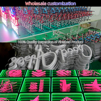 Dropshipping Letters Free Design Custom Made Flexible Silicone Tender Fallout Neon Light for Interior Decorsteals