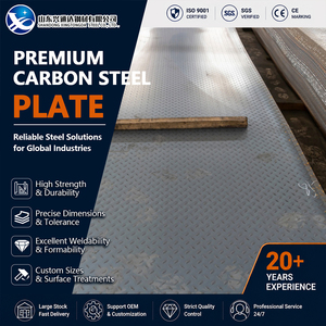 Placa de Acero al Carbono SS490 S355JR ST37, Tratada con Chorro de Perdigones, 100 mm, Recocida, ASTM A36 ST52, con Excelente Soldabilidad - Product Image 1