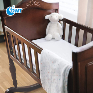 Không thấm nước Máy có thể giặt Bìa bé nôi Nệm Oeko Tex tiêu chuẩn 100 chứng nhận phù hợp với cũi trẻ mới biết đi giường bé nệm - Product Image 2