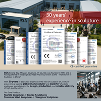 Statue de David grandeur nature en marbre naturel sculpté à la main, design européen, durable, pour jardins extérieurs et décoration de jardin