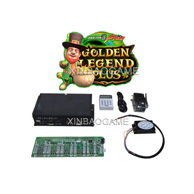 Ocean King 3 Plus Golden Legend Plus Fishing Game Board Hottest Stainless Steel PCB with 1-Year Warranty English Language