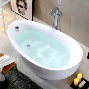 Spa paresseux bain à remous de luxe, baignoire autoportante pour une personne, meilleures baignoires, baignoire en acrylique