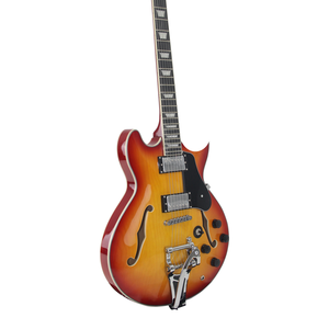 Guitare électrique <span class=keywords><strong>jazz</strong></span> à corps en érable peinte à 9 couches de style <span class=keywords><strong>cool</strong></span> personnalisé - Product Image 1
