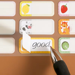 Gran oferta, vinilo autoadhesivo, logotipo de PVC, pegatina decorativa con <span class=keywords><strong>nombre</strong></span>, impermeable para <span class=keywords><strong>niños</strong></span>, papelería escolar para estudiantes y <span class=keywords><strong>niños</strong></span> - Product Image 1