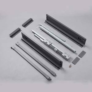 Deslizador de cajones de caja delgada de cierre suave de la mejor calidad con capacidad de carga de 45kg - Product Image 6