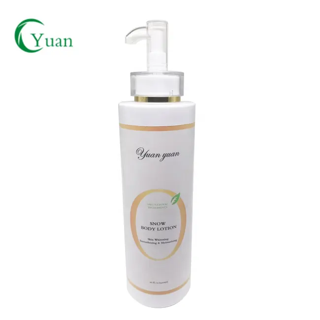 Natural snow skin whitening L-glutathione with arbutin bleaching body lotion