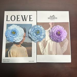 Têtes de fleurs de pivoine artificielles Junheyuan en soie, branche unique, pour décoration intérieure, épingles à cheveux de mariage - Product Image 3