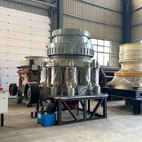 Concasseur à cône fiable pour minerai de manganèse, concasseur à cône à ressort pour gypse, machine de concassage à cône à ressort pour feldspath