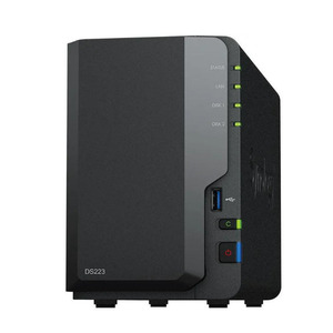 ระบบจัดเก็บข้อมูลเครือข่ายแบบไม่มีดิสก์ 2 ตัว สีดำ รุ่น DS225+ Thunderbolt NAS ให้การถ่ายโอนข้อมูลความเร็วสูงเพื่อการจัดการไฟล์อย่างมีประสิทธิภาพ 4- - Product Image 1