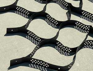 HDPE geocell sỏi ổn định lưới geocell cho xây dựng đường cao tốc HDPE geocell đất ổn định đường lái xe - Product Image 3