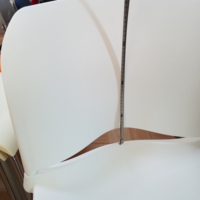 Mobilier moderne pour les écoles commerciales et les salles de classe Chaise de visiteur pour la réception Chaise d'étudiant en plastique empilable