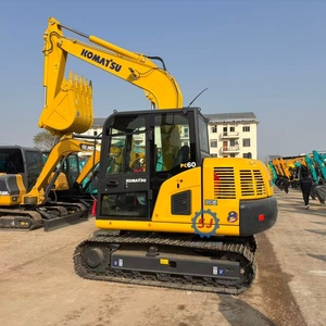 รถขุดขนาดเล็ก โคมัตสึ PC60 มือสอง อุปกรณ์ก่อสร้างทางวิศวกรรม โคมัตสึ PC60 70 รถขุด - Product Image 6