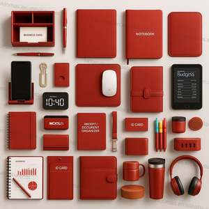 مجموعة هدايا ترويجية للبنوك بشعار مخصص تتضمن كوب فراغي من الفولاذ المقاوم للصدأ ودفتر ملاحظات جلدي فاخر لعملاء التمويل المؤسسي - Product Image 4