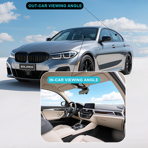 Solarde <span class=keywords><strong>Film</strong></span> de teinte d'intimité de fenêtre de <span class=keywords><strong>voiture</strong></span> résistant aux UV <span class=keywords><strong>Film</strong></span> de verre <span class=keywords><strong>occultant</strong></span> solaire pour <span class=keywords><strong>voiture</strong></span> - Product Image 4