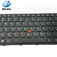 Nouveau clavier d'ordinateur portable rétroéclairé avec disposition américaine pour Lenovo ThinkPad T440 T440S T450 T450S T460 T460P L440 L450 L460, clavier de remplacement