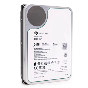 ฮาร์ดไดรฟ์สำหรับองค์กรรุ่นใหม่ Exos X24 ST24000NM000H ความจุ 24TB ความเร็ว 7.2K RPM 6Gb/s 512e CMR ขนาด 3.5 นิ้ว สำหรับเซิร์ฟเวอร์และศูนย์ข้อมูลองค์กร - Product Image 2