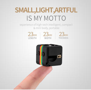 Mini <span class=keywords><strong>caméra</strong></span> portable SQ11, <span class=keywords><strong>support</strong></span> réglable de nuit, enregistrement circulaire HD 1080p, détection Mobile, Sport en plein air - Product Image 2