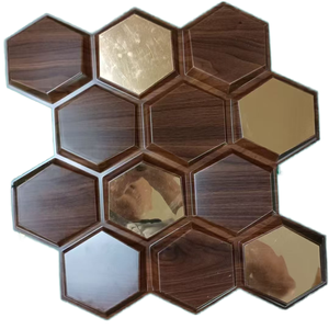 Paneles de Pared de PVC Modernos con Diseño de Ranuras 3D, Ignífugos e Insonorizantes, para Decoración de Interiores de Hospitales, Comercios y Talleres - Product Image 1