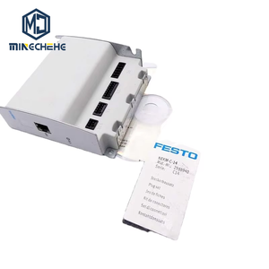 ตัวควบคุมมอเตอร์สเต็ปเปอร์ CMMO-ST-C5-1-LKP อินเทอร์เฟซ IO-Link Modbus TCP สำหรับระบบอัตโนมัติทางอุตสาหกรรมและระบบควบคุมการเคลื่อนที่ - Product Image 1