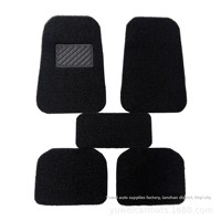 Tapis de sol en PVC à anneaux pour voiture, ensemble de cinq pièces, épaisseur 10 mm, pour l'exportation transfrontalière GM, Shopee, Lazada