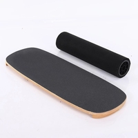 Planche d'équilibre en bois, Yoga, torsion, Fitness, plaque d'équilibre, entraînement central pour la taille abdominale, les jambes, les Muscles, planche à roulettes
