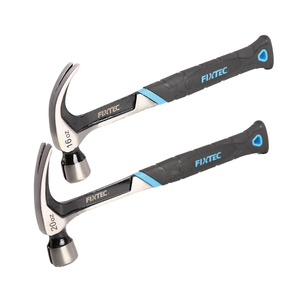 FIXTEC Clé à ongles magnétique 16oz/20oz à face fraisée, entièrement forgée avec poignée bicolore confortable FHCH50016/FHCH5 - Product Image 1