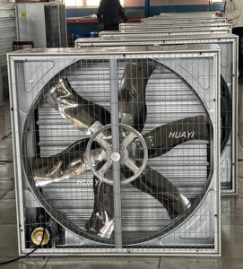 Ventilateur d'évacuation industriel électrique <span class=keywords><strong>Nosch</strong></span> Xizi pour le refroidissement du bétail, en acier inoxydable, ODM personnalisable, utilisation en élevage - Product Image 2