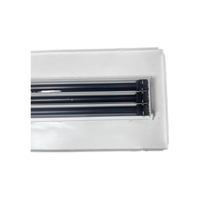 Fabrication du meilleur diffuseur à fente linéaire en aluminium pour gril à air Type de produit Évent en forme de griffe avec panneau