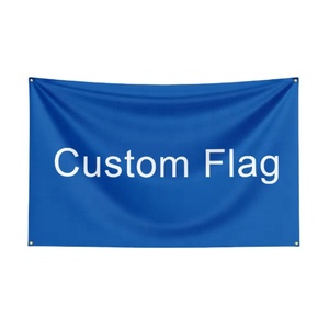 Banderas de Poliéster Personalizadas con Diseños Nuevos 2025, Venta al por Mayor, Publicidad Promocional, Impresión Digital por Sublimación - Product Image 1