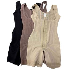 Faja Colombiana Postquirúrgica, Cinturón de Entrenamiento Ajustable con Ganchos, Corsé de Látex para Mujer, Moldeador de Cuerpo Completo, Reductor de Cintura - Product Image 1