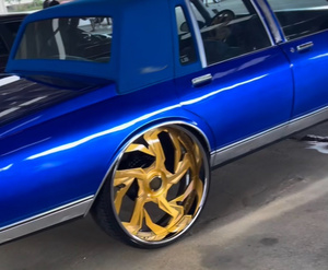 RCSR Llantas Forjadas Personalizadas de 22 24 26 28 30 Pulgadas, Llantas <span class=keywords><strong>Trapstar</strong></span> con Borde Profundo 5x127 para Chevy C10 - Product Image 6
