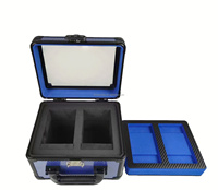 Boîte de rangement transparente pour fenêtre - Organisateur de protection portable pour boîte de rangement de cartes classées, boîte de rangement de cartes pour PSA BGS SGC HGA