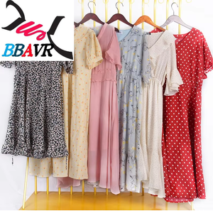 เสื้อผ้ามือสองสำหรับผู้หญิง เดรสยาว เดรสขายส่งคุณภาพดีที่สุด เสื้อผ้ามือสองแบบเบล - Product Image 2